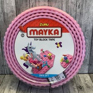 Mayka Pink Toy Block Tape